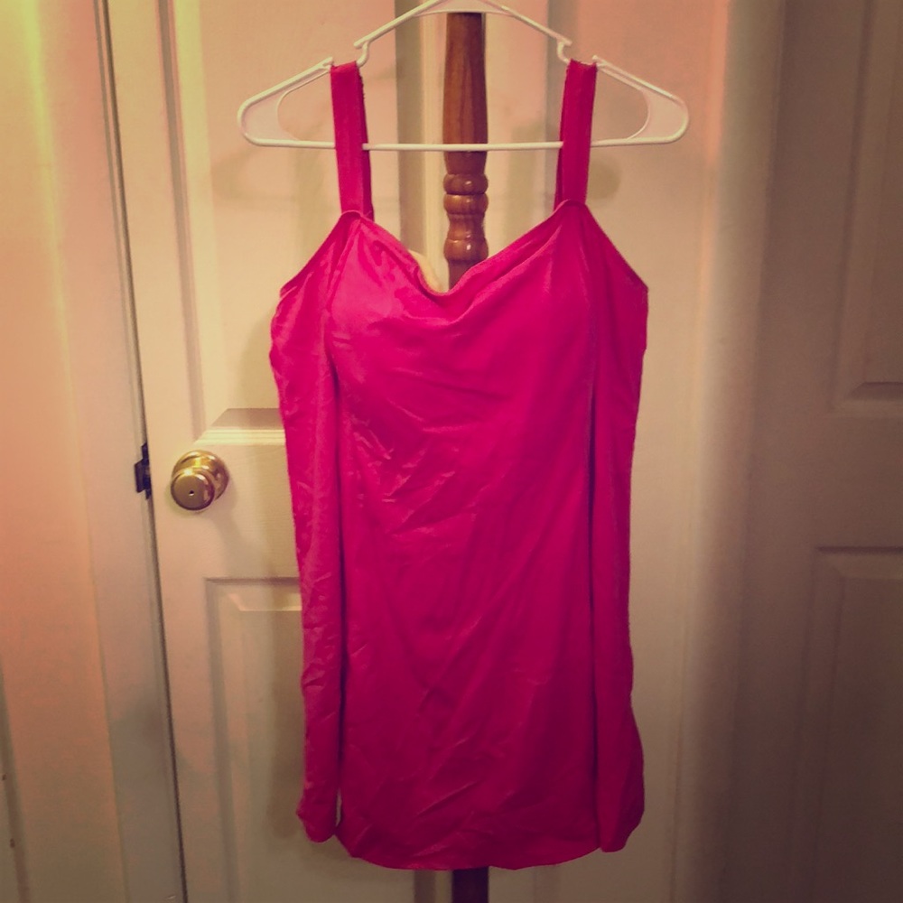 Hot Pink Swim Dress